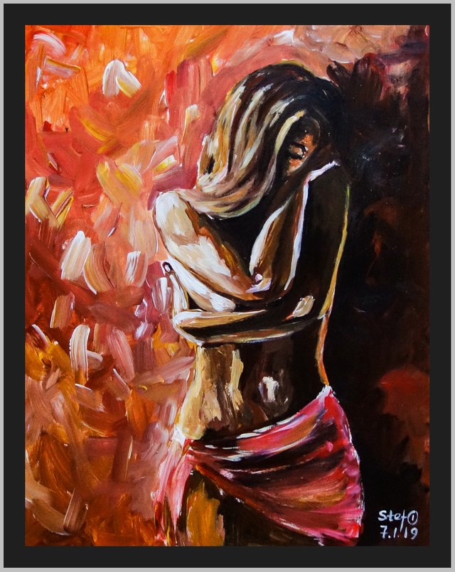 painting human figure acrylic