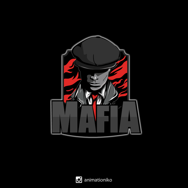 AnimationikoNiko Balažic logotip- logo Mafia 2d animacije grafično oblikovanje.png