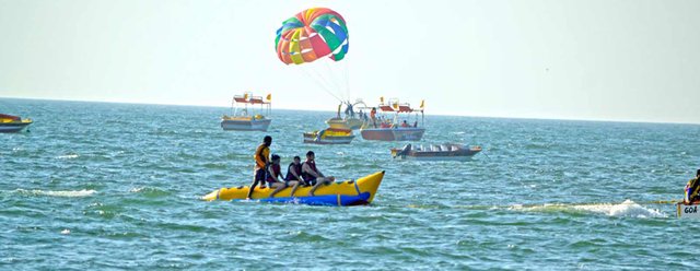 Banana Ride in Goa