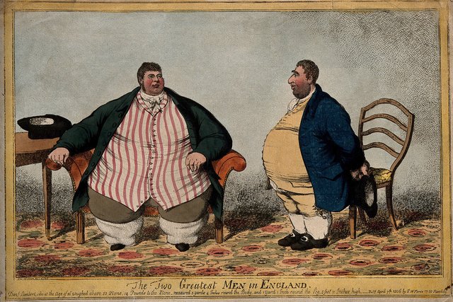 A_humorous_comparison_between_the_obese_Daniel_Lambert_and_C_Wellcome_V0007163.jpg