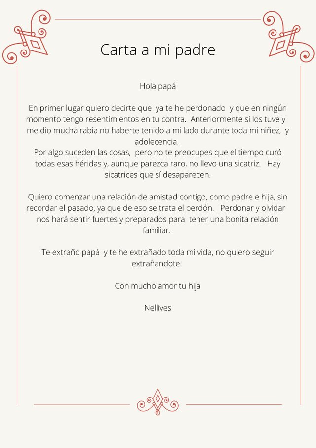 Carta de Papá Noel Rojo y Beis con Bordes Vintage Navidad.jpg