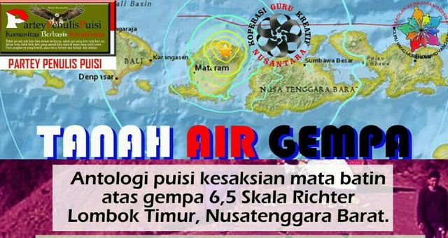 Undangan Menulis Puisi Tanah Air Gempa Steemit