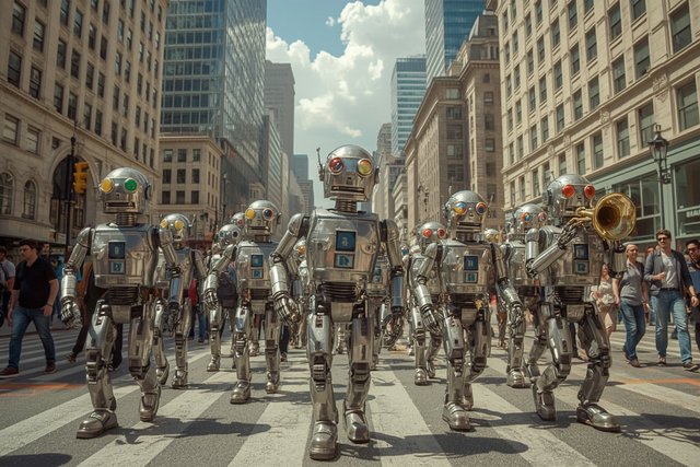 Lucid_Realism_Funny_robots_with_shiny_metallic_bodies_and_shap_3.jpg