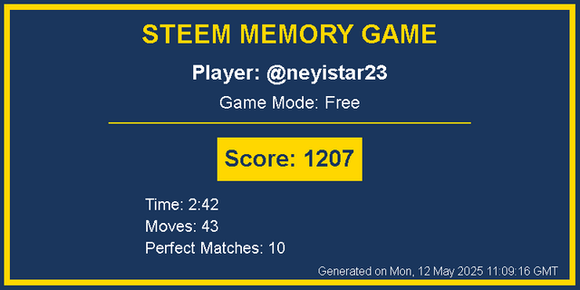 Game Result
