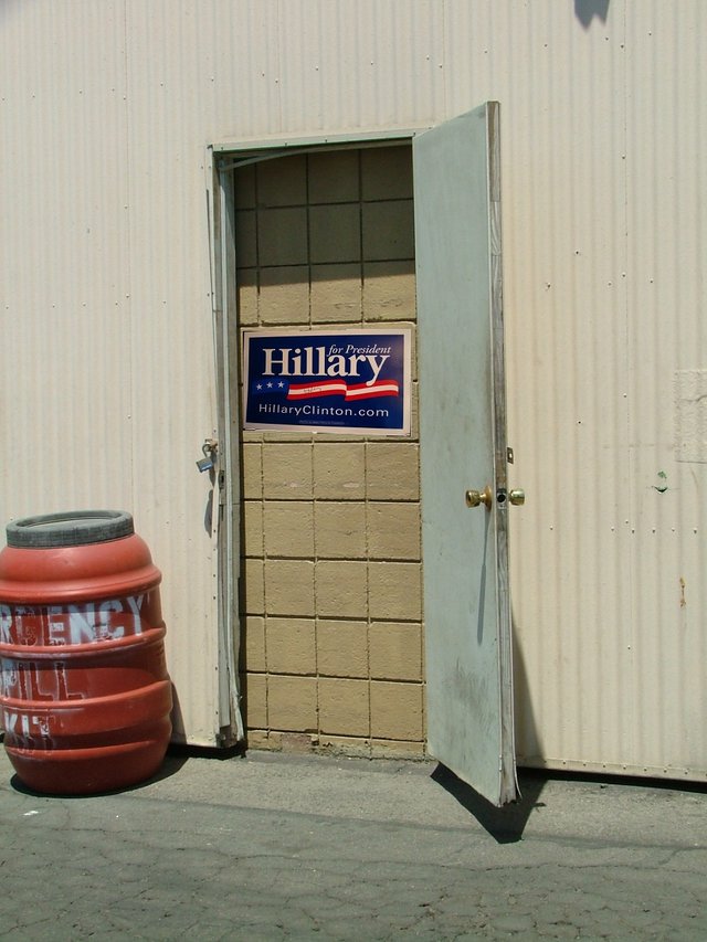 Hillary hits the wall.jpg