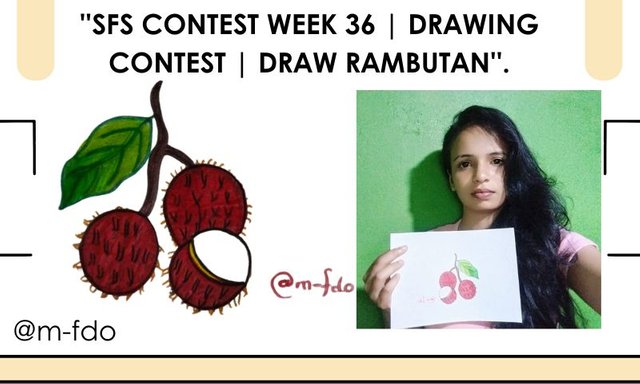 ''SFS Contest Week 36  Drawing Contest  Draw Rambutan''..jpg