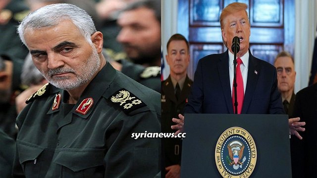 Trump war crime Killing Qasem Soleimani and Abu Mahdi Mohandis.jpg