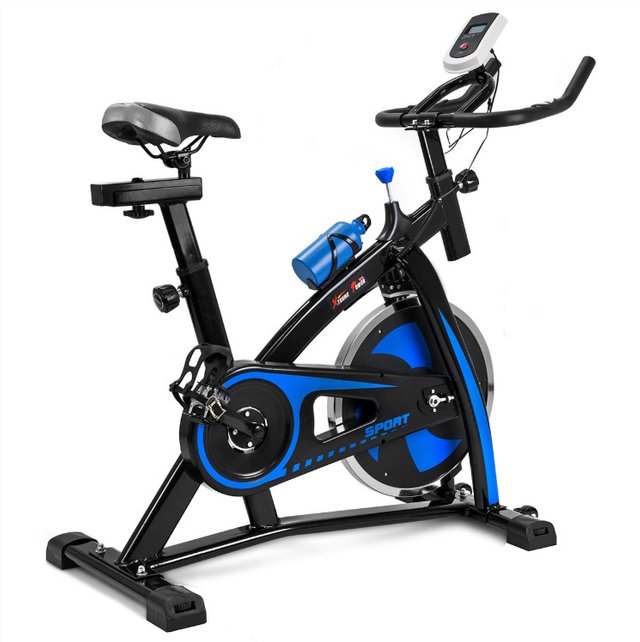 xtremepowerus indoor cycling exercise bike