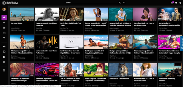 bittube home page.PNG