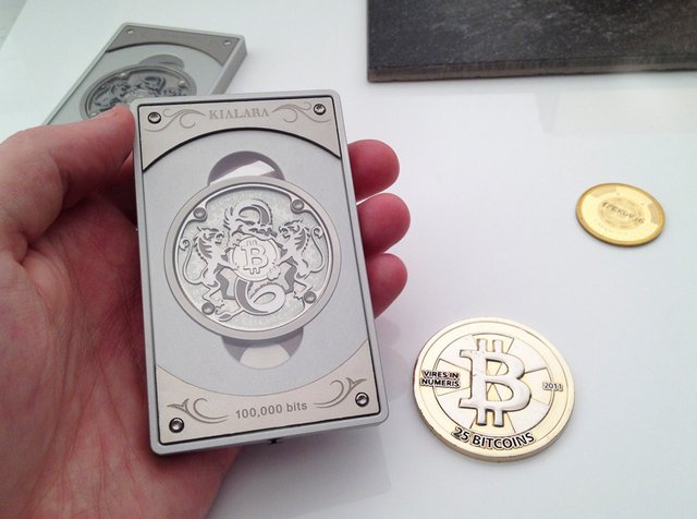 Kialara Coin The Physical Bitcoin Token I Ll Never Fund Steemi!   t - 