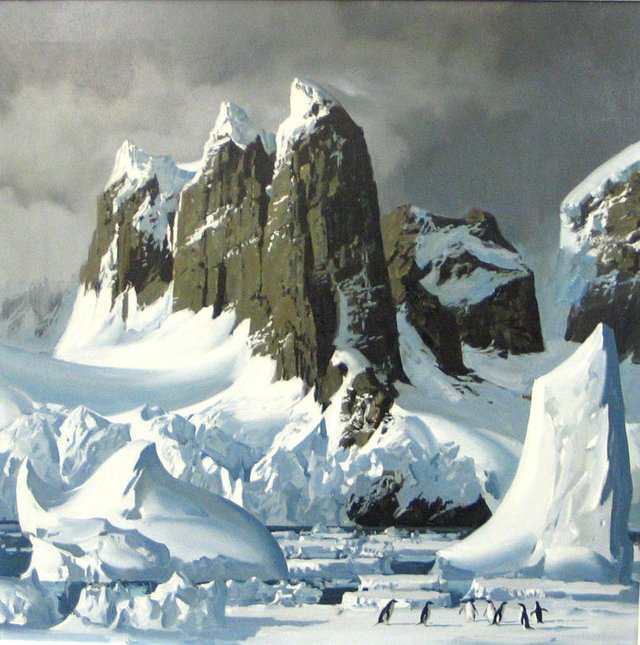 KeithShackleton1923_Adelie Penguins in Antarctica.JPEG