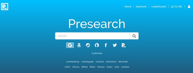 PRESEARCH