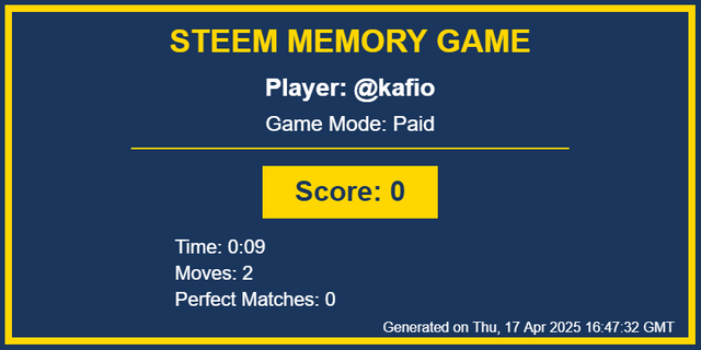 Game Result