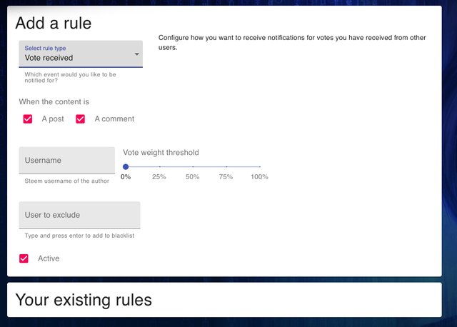 GINABot - vote issued rule