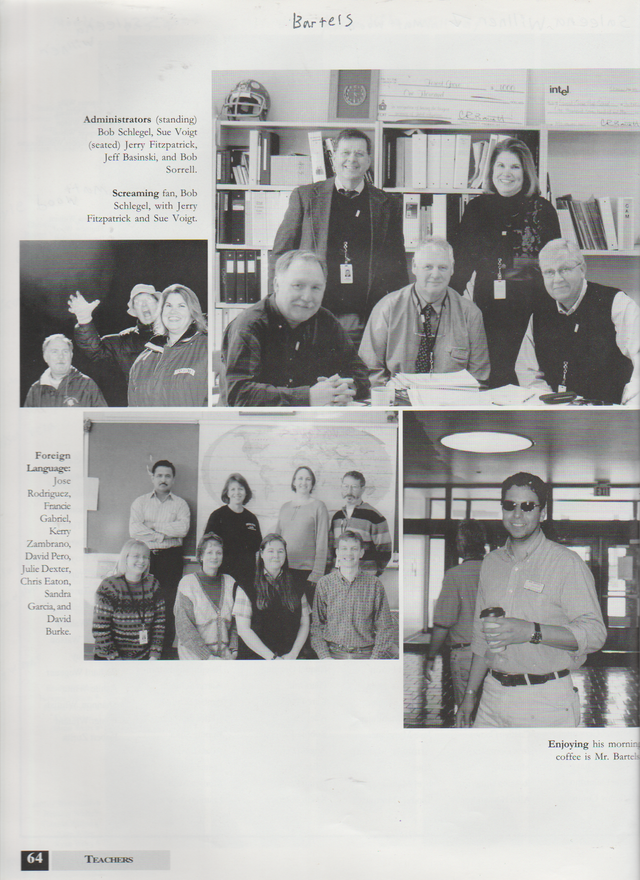 2000-2001 FGHS Yearbook Page 64 Teachers Bartel & Burke.png