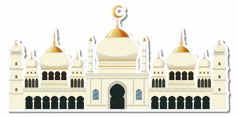 sticker-template-with-mosque-building-isolated_1308-60985.webp