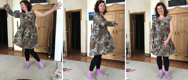 Sewing a japanese wrap-dress