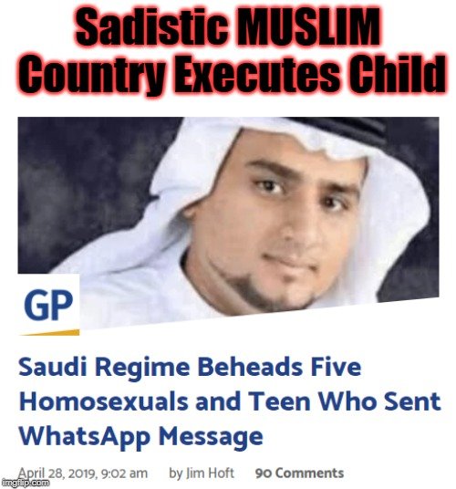 Sadistic Muslim Country Executes Child.png