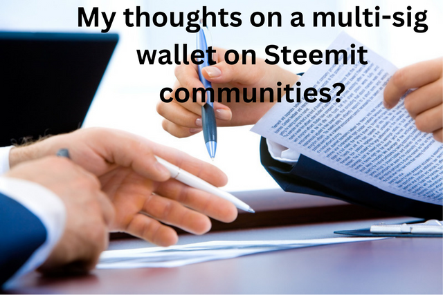 What are your thoughts on a multi-sig wallet on Steemit communities.png