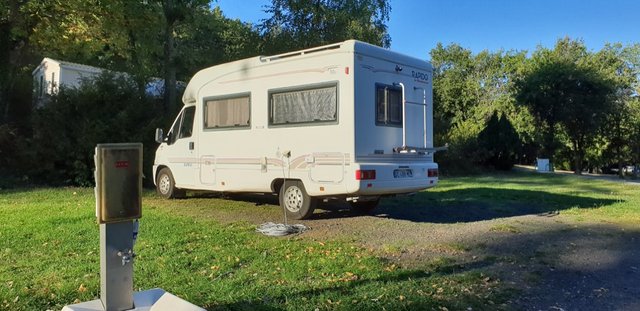 October Trip in France - First Days at Camping de la Croze, Châtel-Guyon and Riom.