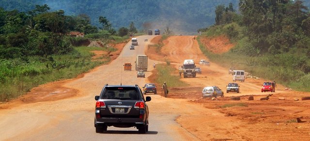 On the Road to Kumasi, Ghana, Africa