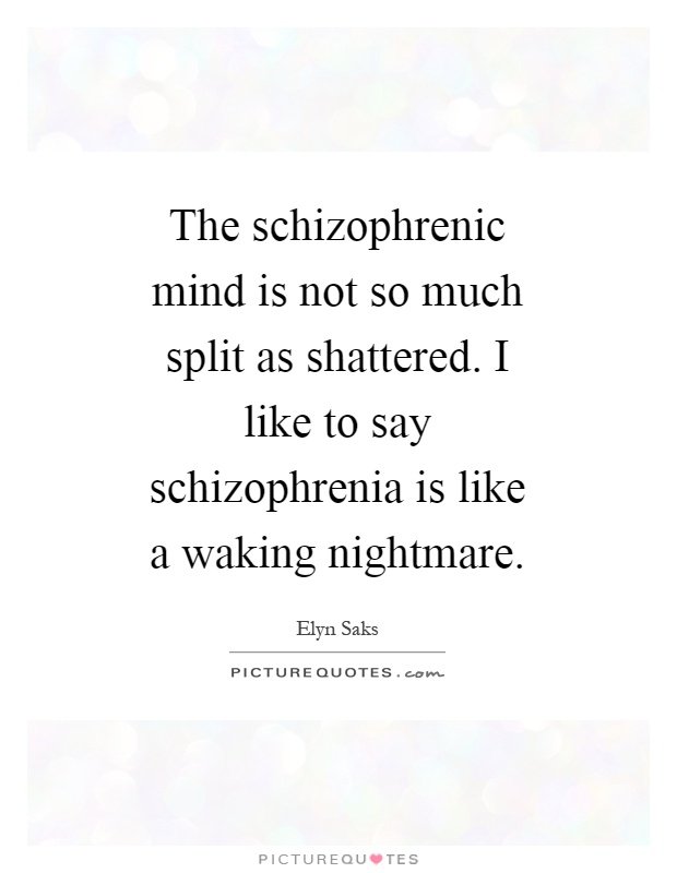 The schizophrenic mind.. — Steemit
