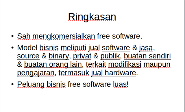 Komersialisasi Free Software itu SAH15