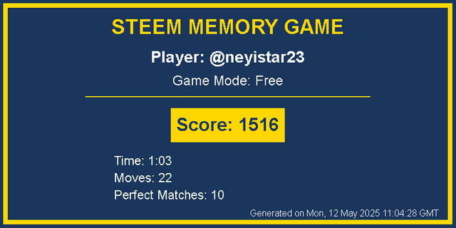 Game Result
