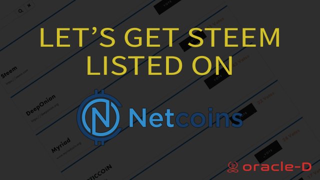 get steem listed on netcoins.jpg