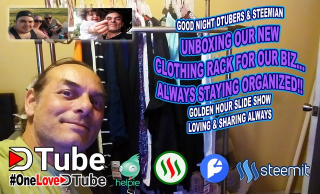 Unboxing Our New Arrival - A Clothing Rack to Hang Our Merchandise for our eBay Business - Staying Organized is So Important - Golden Hour Slide Show.jpg