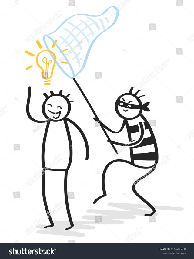 stock-vector-plagiarism-copycat-idea-rip-off-malicious-looking-stick-figure-thief-stealing-idea-light-bulb-1116780488.jpg