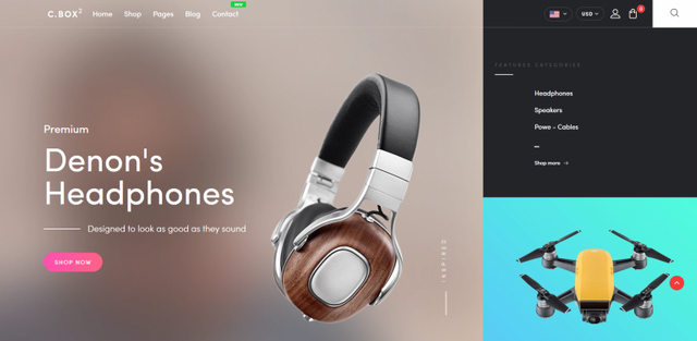 5. Cize – Electronics Store Shopify Theme.png