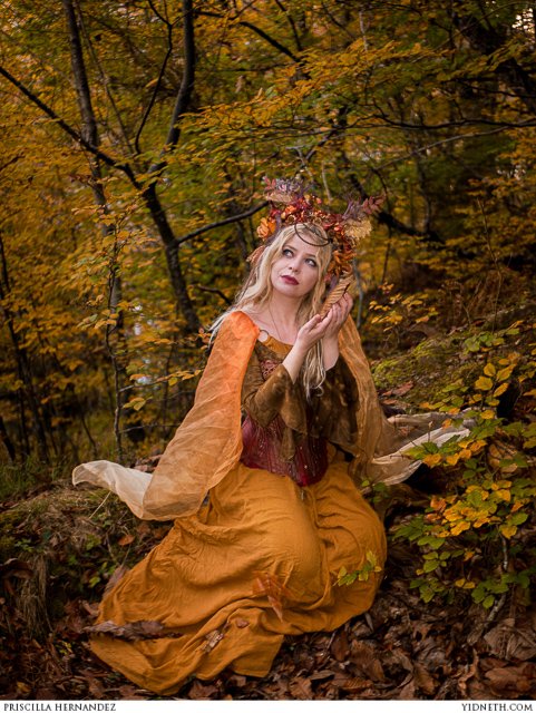 I steal the leaves - autumn fairy - by Priscilla Hernandez (yidneth.com)-10.jpg