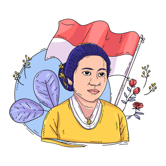 —Pngtree—ibu kartini vector_7303863.png