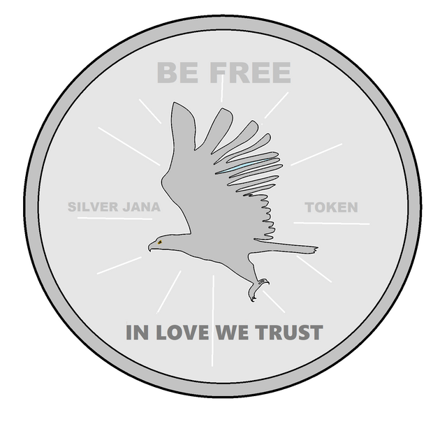 20190404 JANA SILVER TOKEN TOTAL SILVER MEDAL OF HONOUR BE FREE JANA SILVER TOKEN.png