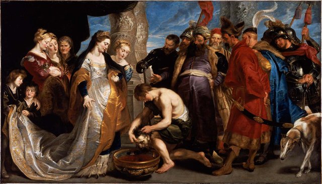 3.11 Tomyris Plunges the Head of the Dead Cyrus Into a Vessel of Blood.jpg