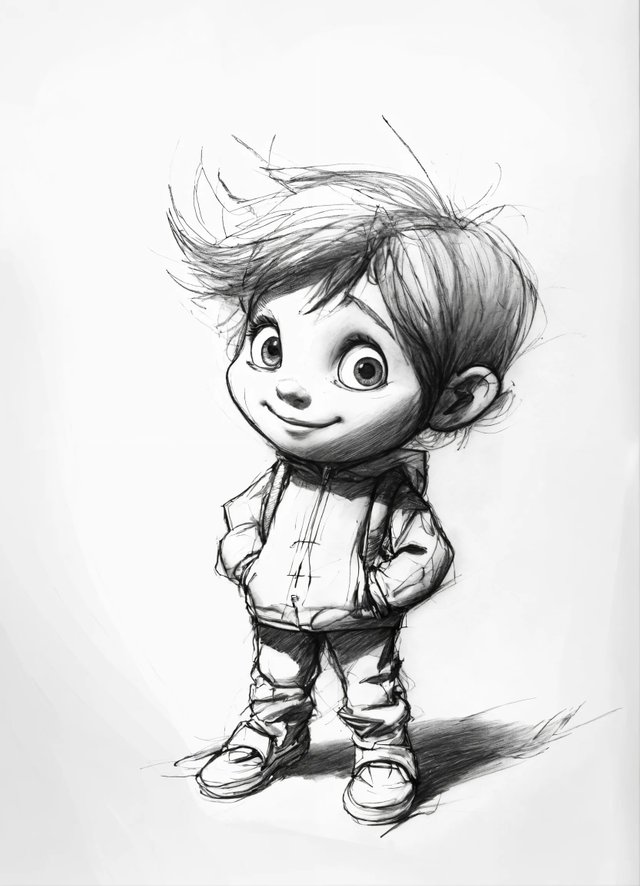 A sketch of a children's character.jpg