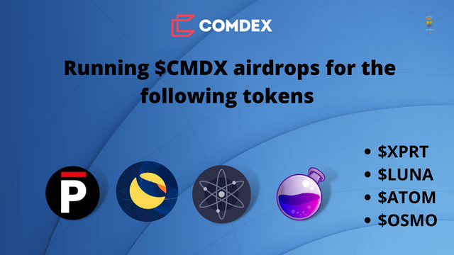 participate in one of the hottest airdrops for $CMDX!.png