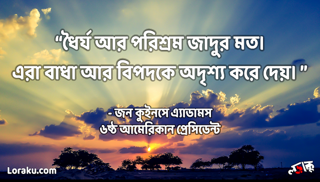ধৈর্য নিয়ে উক্তি