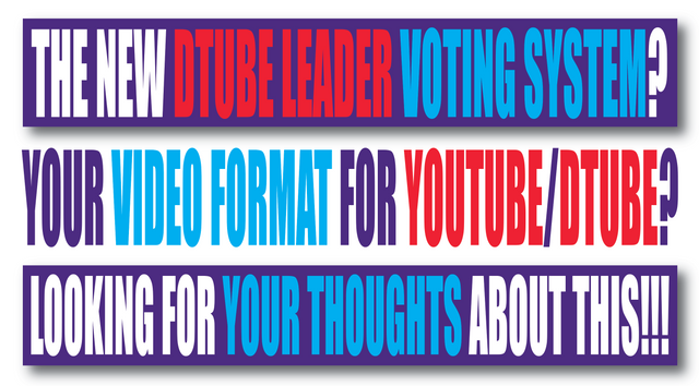 Dtube Voting System - Video Creating Format Youtube Dtube.png