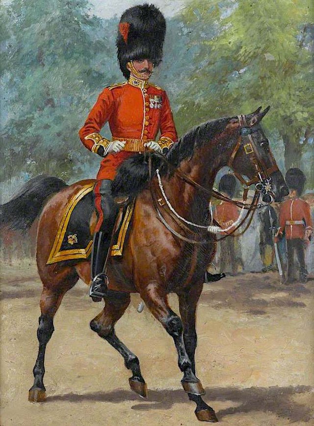 The-Coldstream-Guards-Field-Officer-Review-Order-Harry-Payne-oil-painting.jpg