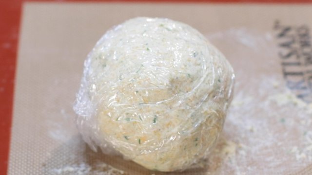 Easy cheese ball wrapped in plastic.jpg