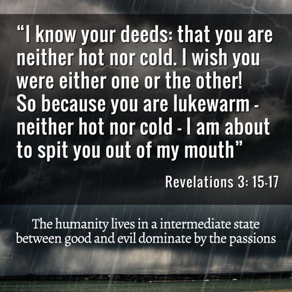 Exegesis of the bible verse, so because you are lukewarm I am about to spit you out of my mouth. Revelations 3.jpg