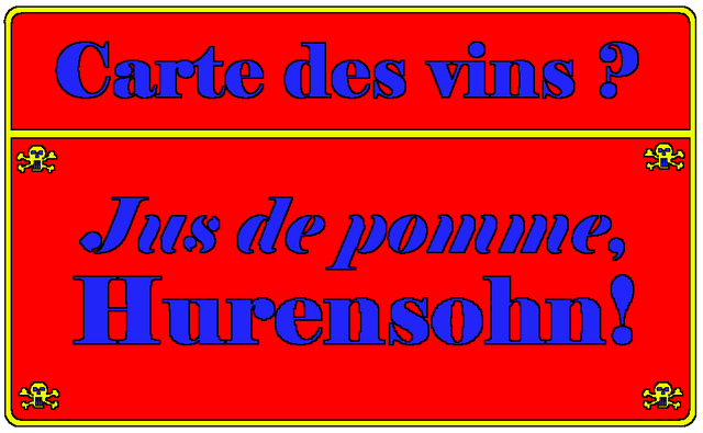 Carte des vins Jus de pomme Hurensohn Outline Gelb Rot Blau.png