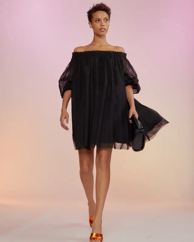 Cynthia-Rowley-x-Drop-Black-Off-Shoulder-Mesh-Mini-Dress.webp