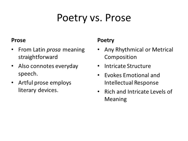prose speech examples