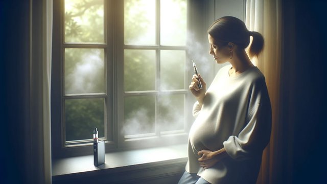 vaping pregnant smokers