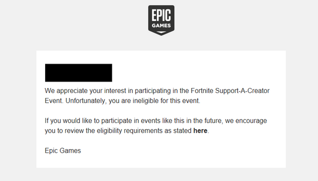 Epic Games Support