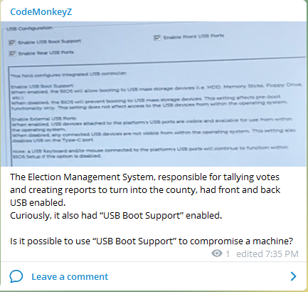 CodeMonkeyZ USB Boot Support enabled telegram 8 3 2021 3.png