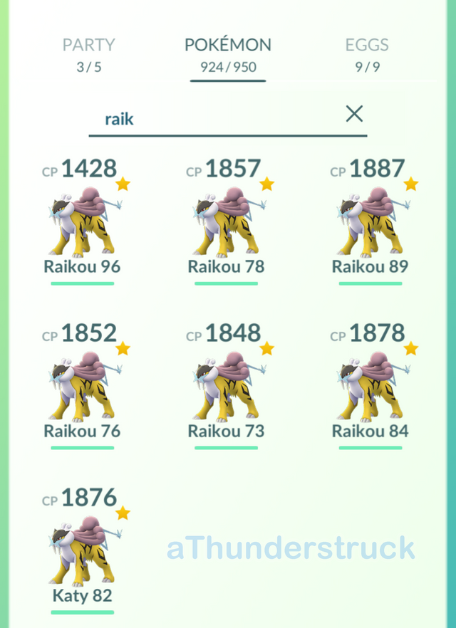 All Raikou.png